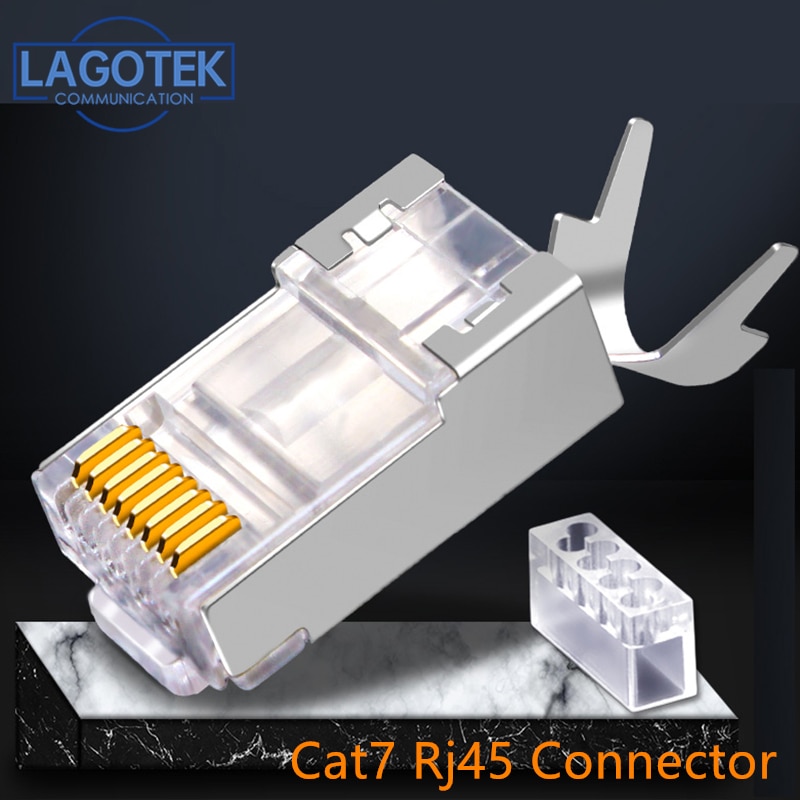 50 / RJ45 Ŀ Ʈũ ̺ Ŀ Cat6a Cat7 RJ45 ÷  FTP 8P8C Ʈũ ũ Ŀ 1.3mm